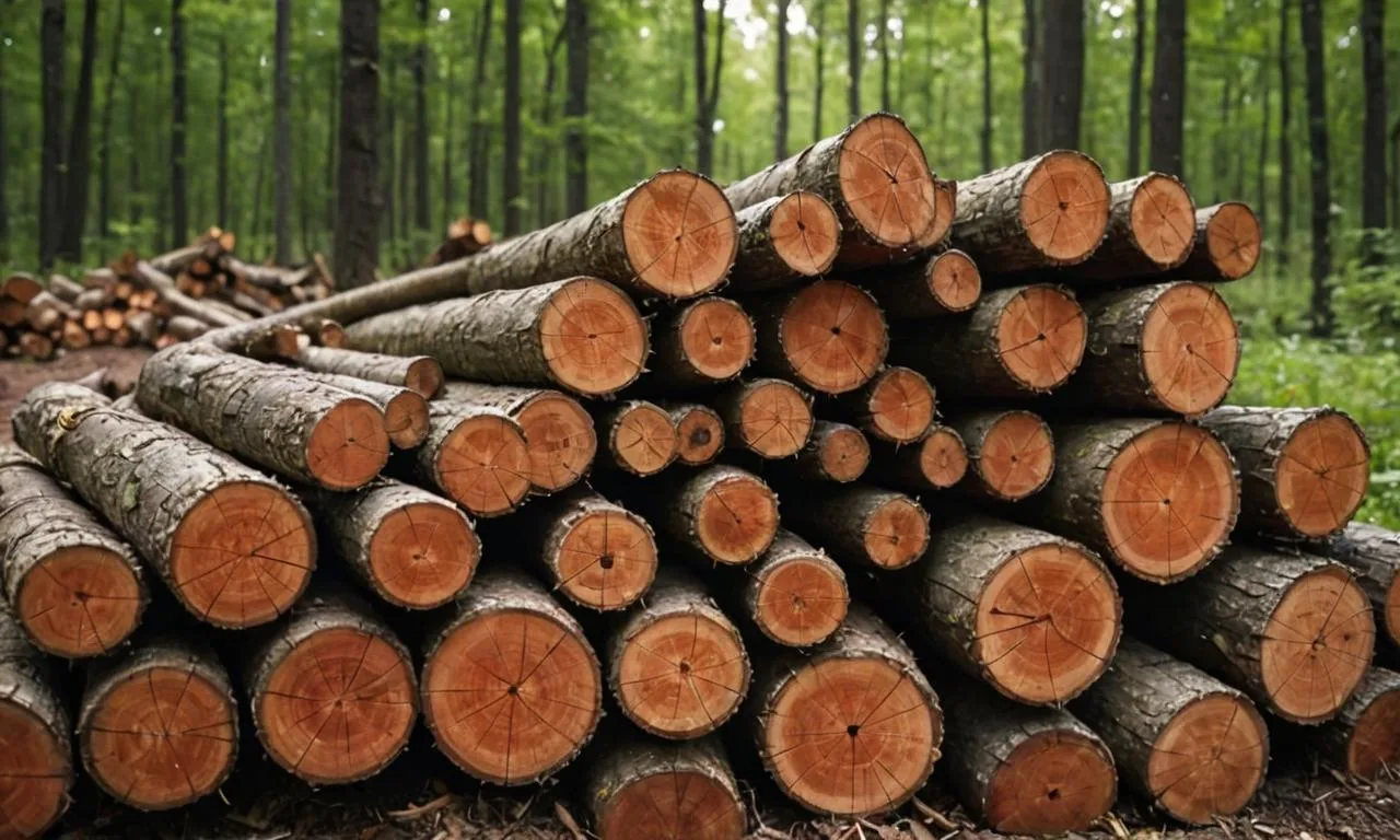 Prețul pe metru cub al lemnului de foc în România